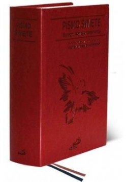 Pismo Święte ST i NT (kolor czerwony, paginatory)