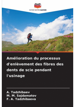 Amélioration du processus d'enlèvement des fibres des dents de scie pendant l'usinage
