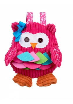 Plecak Sowa Pink