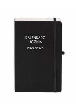 Kalendarz Ucznia 2024/2025 A5 TNS czarny