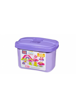 Mega Bloks Klocki Junior 60 elementów fioletowe