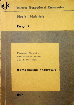 Nowoczesne tramwaje