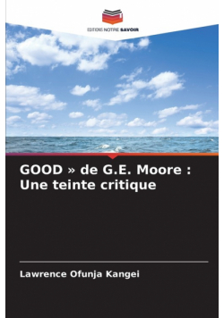 GOOD  de G.E. Moore