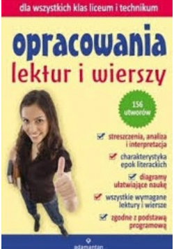 Opracowania lektur i wierszy