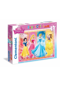 Puzzle SuperColor Maxi Księżniczki 24