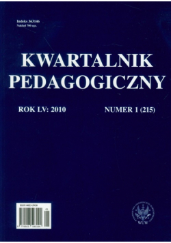 Kwartalnik Pedagogiczny nr 1 /2010