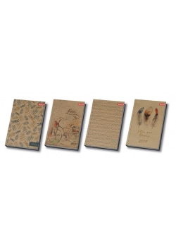 Kalendarz 2019 A5/320 Kraft MIX DAN-MARK