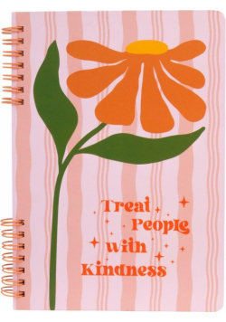 Notes A5 na spirali BLOOM-Boho 80 ark. Happy Color