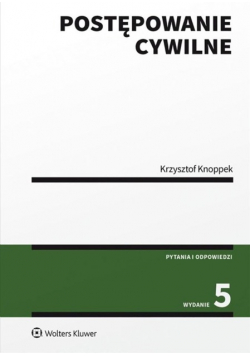 Postępowanie cywilne Pytania i odpowiedzi