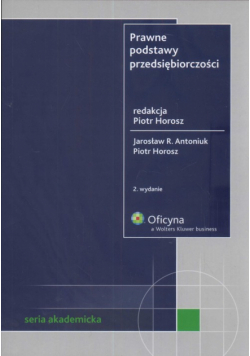 Prawne podstawy przedsiębiorczości