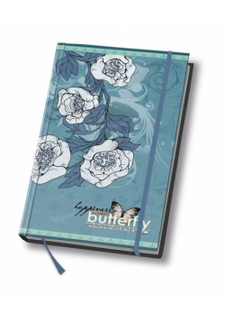 Notes A5 Art book 80 kartek w linie Butterfly