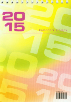 Kalendarz 2015 stojący