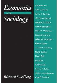 Economics and Sociology
