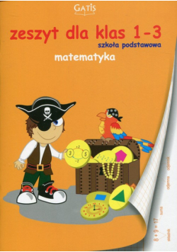 Zeszyt A5 Matematyka 1-3 w kratkę 16 kartek
