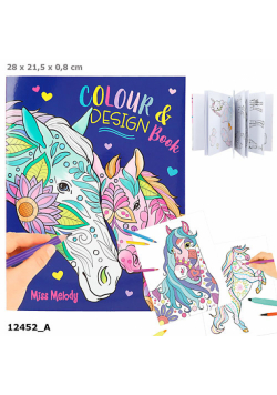 Kolorowanka Colour Design Miss Melody 12452A
