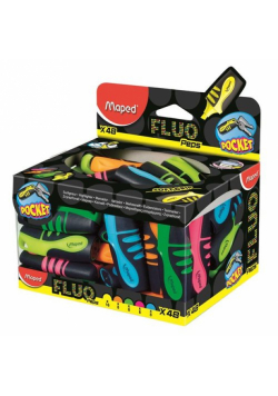 Zakreślacz fluo peps pocket mix kolorów