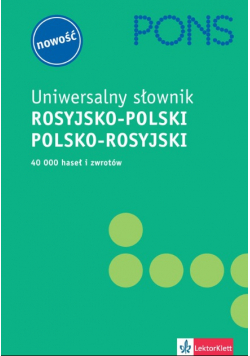 Uniwersalny słownik rosyjsko-polski polsko- rosyjski