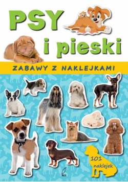 Psy i pieski Zabawy z naklejkami