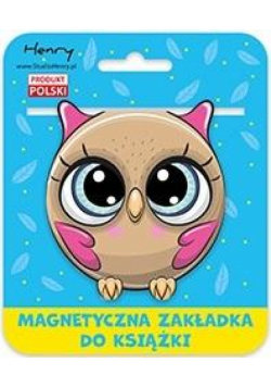 Zakładka magnetyczna Kulka Sówka