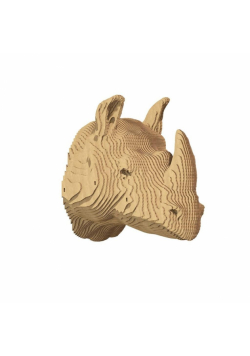 Puzzle ścienne 3D kartonowe - Nosorożec