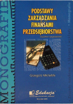 Podstawy zarządzania finansami przedsiębiorstwa