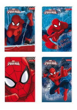 Notes z poddrukiem A6 Spider-Man 30 kartek 12 sztuk