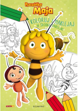 Pszczółka Maja Koloruj i naklejaj