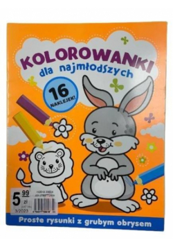 Kolorowanki dla najmłodszych. Króliczek