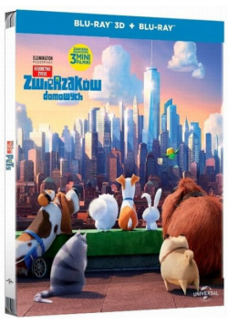 Sekretne życie zwierzaków domowych 3D Steelbook
