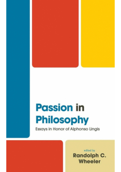 Passion in Philosophy