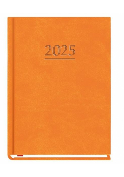 Terminarz 2025 B6 Marta pomarańczowy