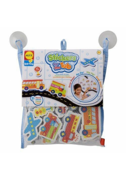 Piankowe puzzle do zabawy w kąpieli Pojazdy