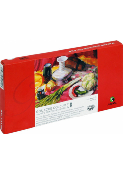 Farby gwasz Maries 12 ml. 12 kolorów