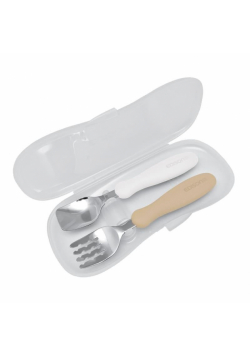 Sztućce z etui milk/potato