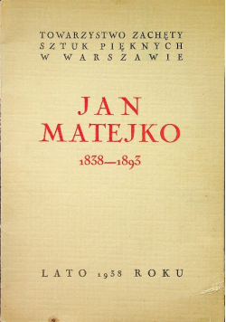 Jan Matejko 1838-1893