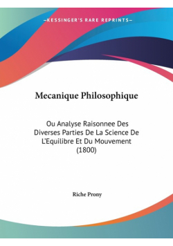 Mecanique Philosophique