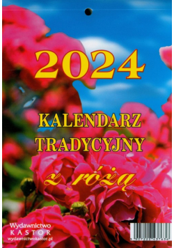 Kalendarz 2024 KL14 Tradycyjny z różą