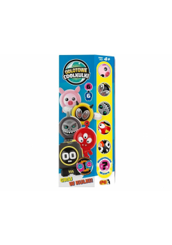 Odlotowe Coolkulki 6 kulek + 6 ubranek żółty