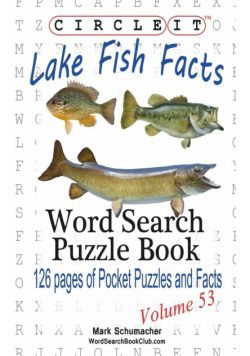 Circle It, Lake Fish Facts, Word Search, Puzzle Book