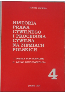Historia prawa cywilnego i procedura cywilna na ziemiach polskich