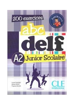 ABC Delf A2 Junior Scolaire Podręcznik z kluczem z płytą DVD