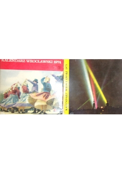 Kalendarz Wrocławski 1975, 1974, t.I-II