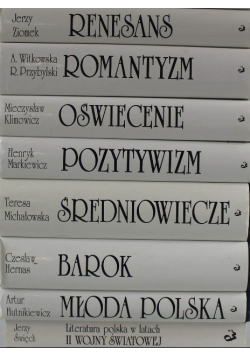 Wielka historia literatury polskiej 9 tomów