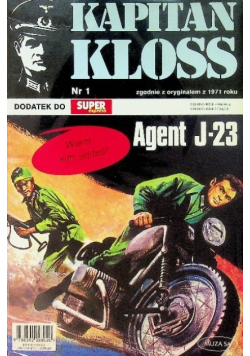Kapitan Kloss Nr 1 Agent J23