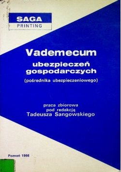 Vademcum ubezpieczeń gospodarczych