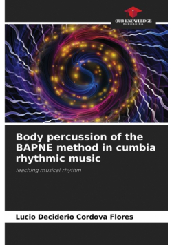 Body percussion of the BAPNE method in cumbia rhythmic music