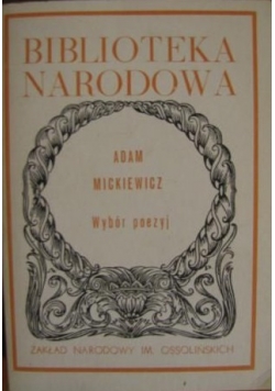 Wybór poezyj T. I BN