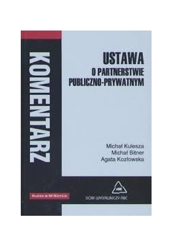 Ustawa o partnerstwie publiczno-prywatnym