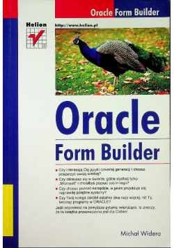 Oracle Form Builder