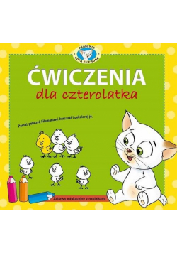 Akademia kota Filemona Ćwiczenia dla czterolatka